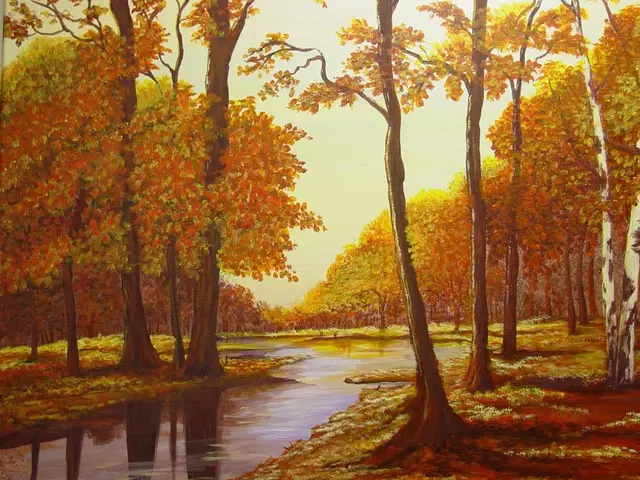 Autumn Gold, painting by Linda Anne Ehlers