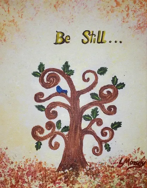 Be Still, painting by Linda Anne Ehlers