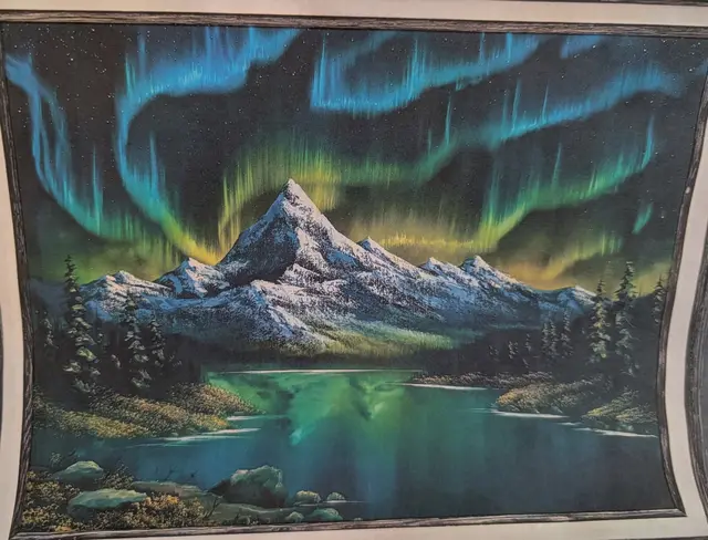 Northern Lights, painting by Linda Anne Ehlers