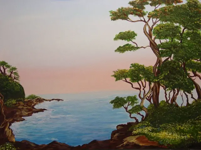 Pine Cove, painting by Linda Anne Ehlers