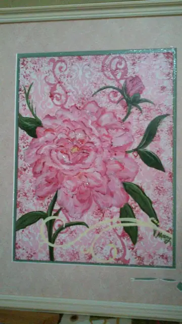 Pink Peonies, painting by Linda Anne Ehlers