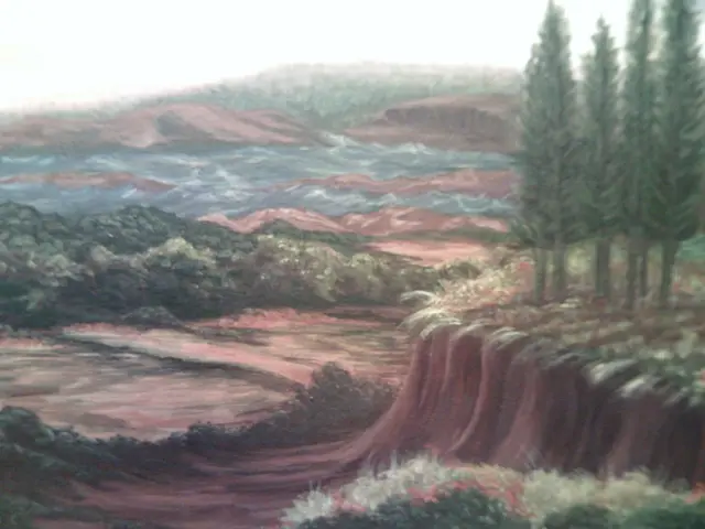 Rose Canyon, painting by Linda Anne Ehlers